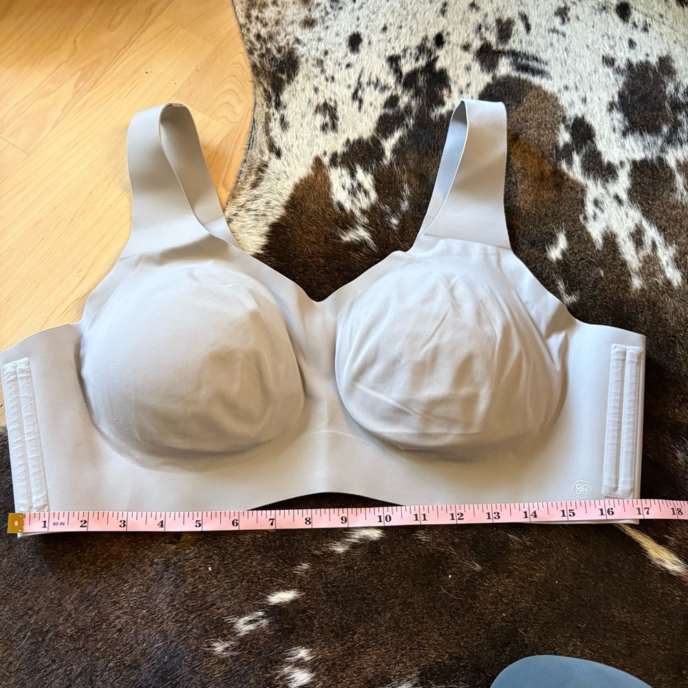 HONEYLOVE Light Gray Padded SeamlessBra Size 2X - Picture 4 of 6